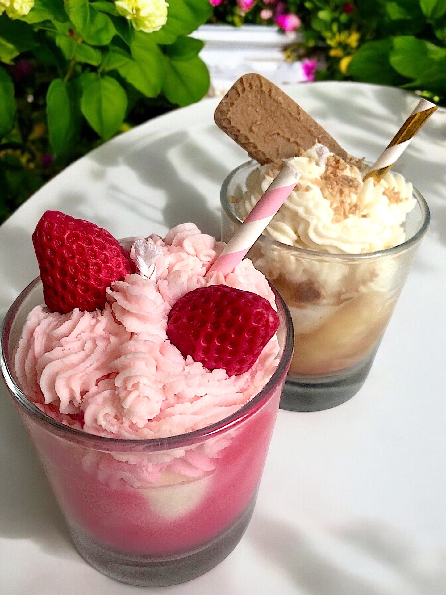 Caramel Biscuit Milkshake Candle