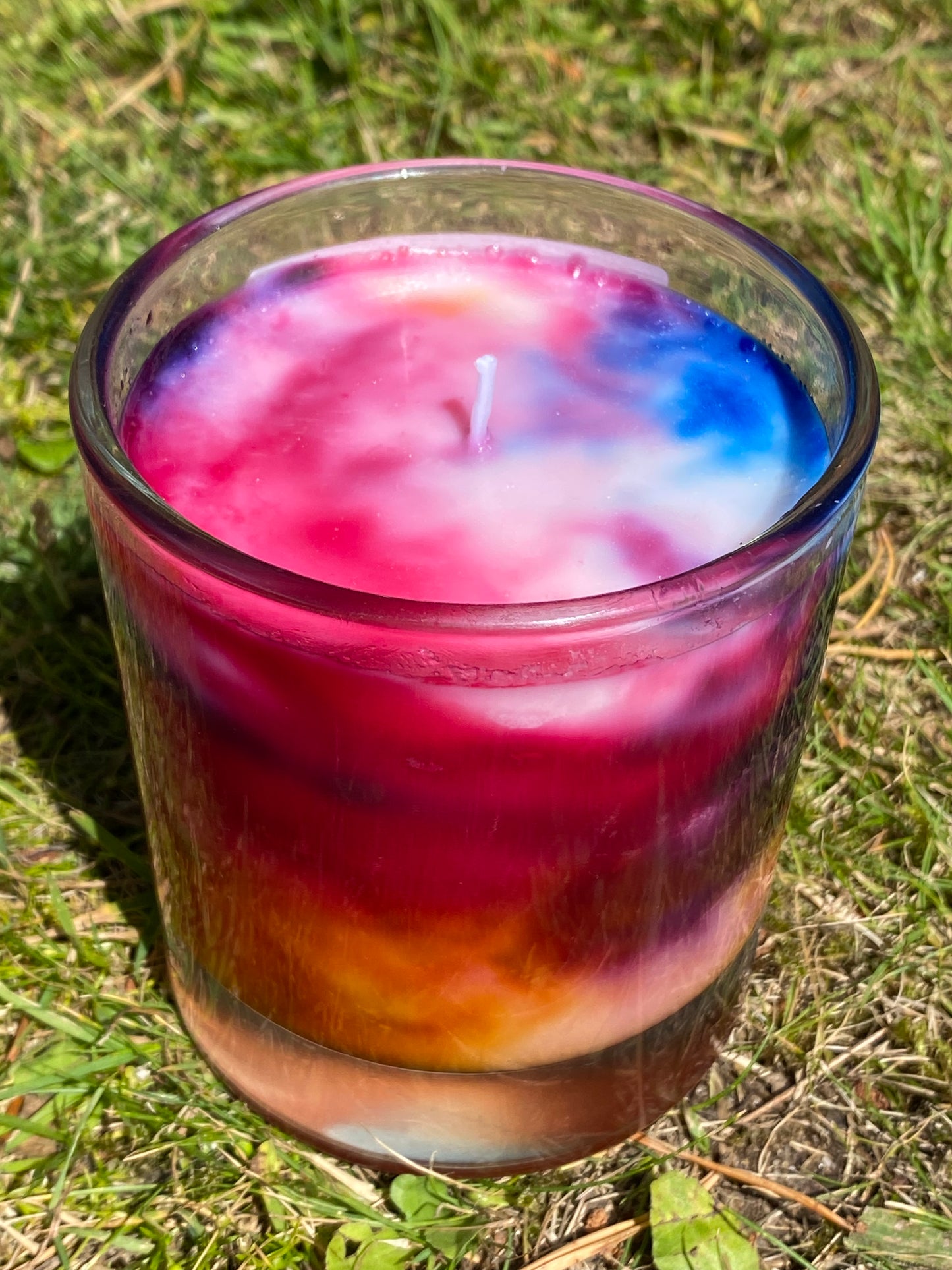 French Sunset Luxury Marbled Candle