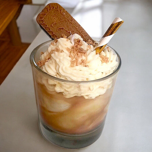 Caramel Biscuit Milkshake Candle